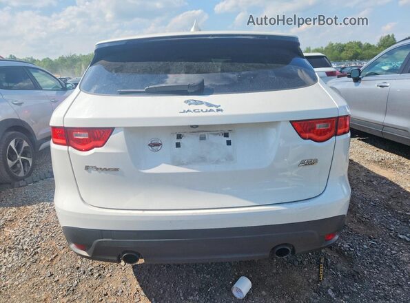 SADCJ2GX9JA280106 2018 JAGUAR F-PACE White Widok z tyłu