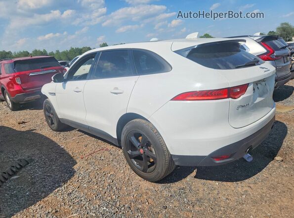 SADCJ2GX9JA280106 2018 JAGUAR F-PACE White Tył lewy