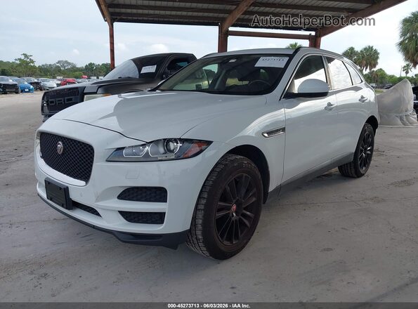 SADCK2BN2HA099166 2017 JAGUAR F-PACE White Vista tres cuartos delantera izquierda