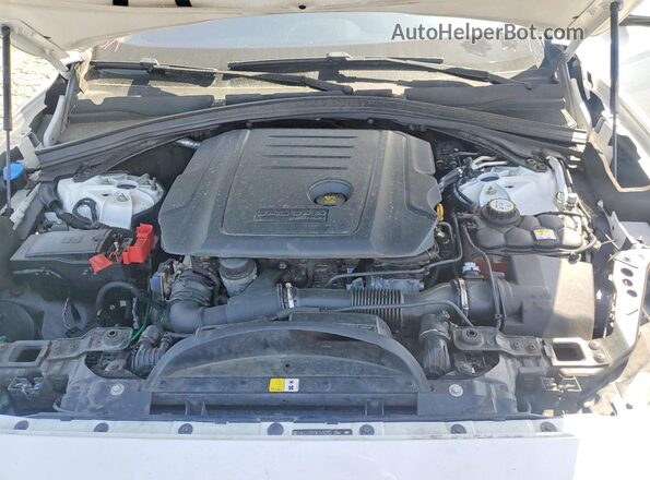 SADCK2BN9HA490265 2017 JAGUAR F-PACE White უკანა სალონის ხედი