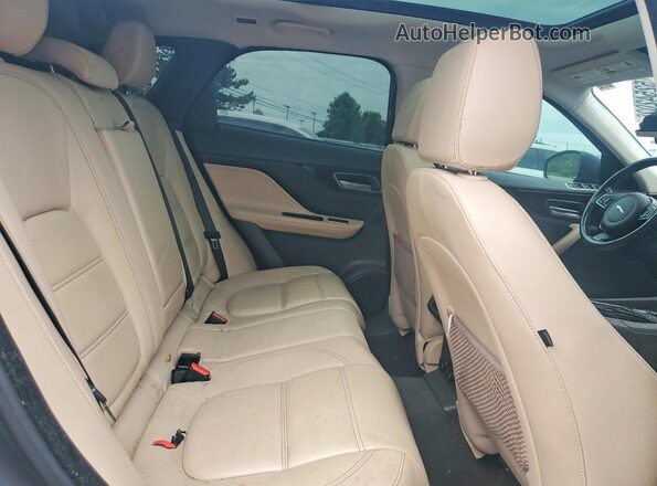 SADCK2BNXHA494275 2017 JAGUAR F-PACE Green Widok wnętrza z tyłu