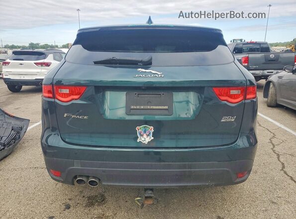 SADCK2BNXHA494275 2017 JAGUAR F-PACE Green Widok z tyłu