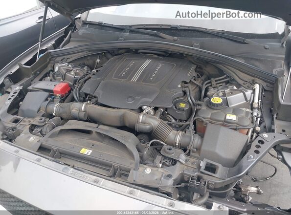 SADCK2BV7HA063182 2017 JAGUAR F-PACE Gray Widok z tyłu