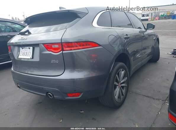 SADCK2BV7HA063182 2017 JAGUAR F-PACE Gray Tył prawy