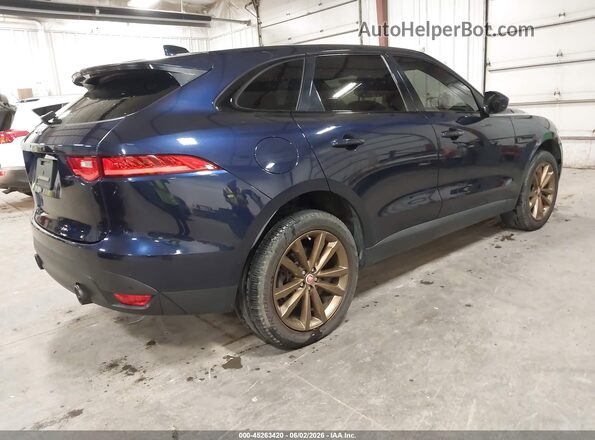 SADCK2BV8HA897669 2017 JAGUAR F-PACE Blue Rear right