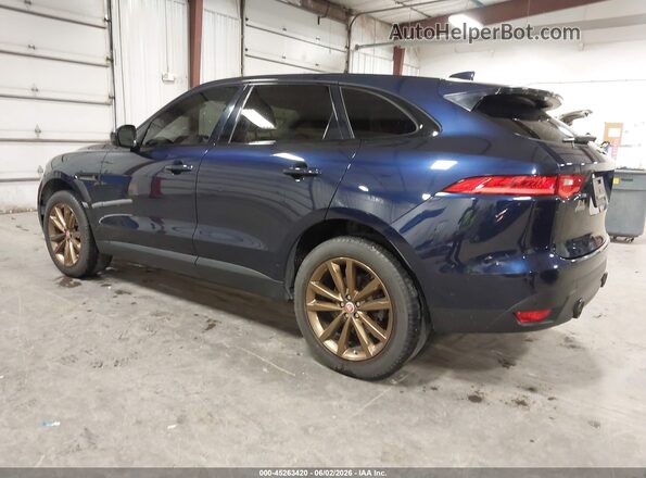 SADCK2BV8HA897669 2017 JAGUAR F-PACE Blue Rear left