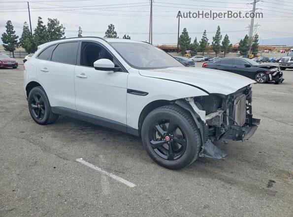 SADCK2EV3JA243874 2018 JAGUAR F-PACE White Передня права чверть