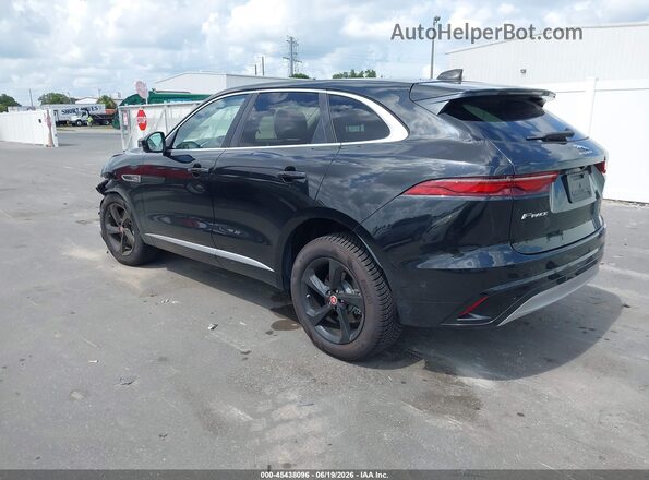 SADCK2EX0MA674162 2021 JAGUAR F-PACE Black Задня ліва чверть