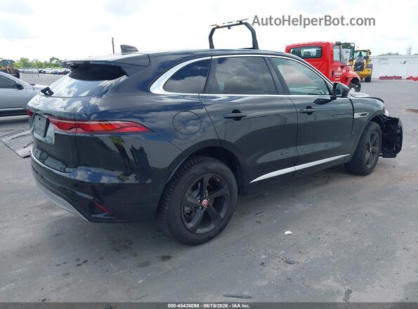 SADCK2EX0MA674162 2021 JAGUAR F-PACE Black Задня права чверть