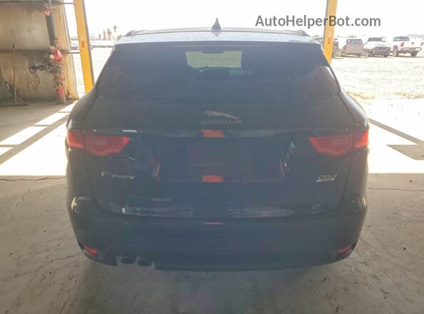 SADCK2FN1JA254144 2018 JAGUAR F-PACE Green Հետևի տեսք