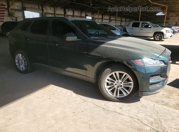 SADCK2FN1JA254144 2018 JAGUAR F-PACE Green Առջևի աջ