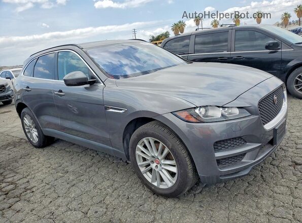 SADCK2FN7KA394832 2019 JAGUAR F-PACE Серый Передняя правая четверть