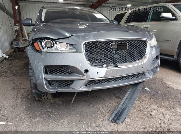SADCK2FX0KA352231 2019 JAGUAR F-PACE Blue Вид спереду