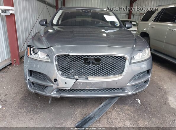 SADCK2FX0KA352231 2019 JAGUAR F-PACE Blue Вид щитка приладів