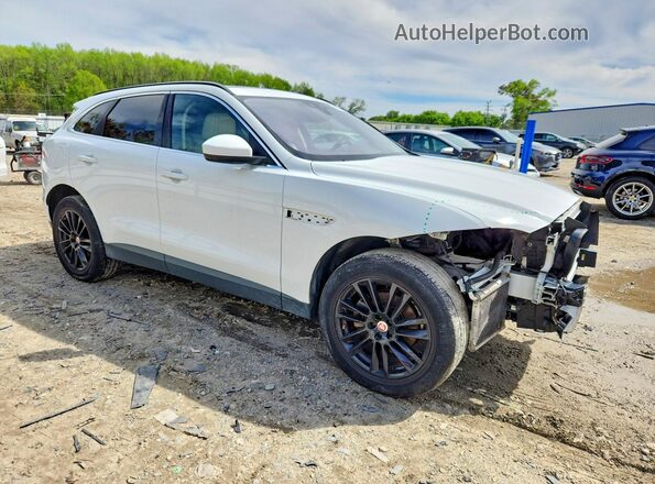 SADCK2FX7JA267207 2018 JAGUAR F-PACE Белый Передняя правая четверть