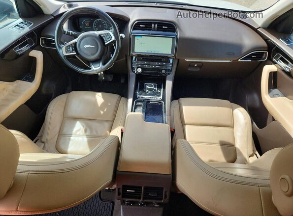 SADCK2FX7JA267207 2018 JAGUAR F-PACE Белый Вид панели приборов