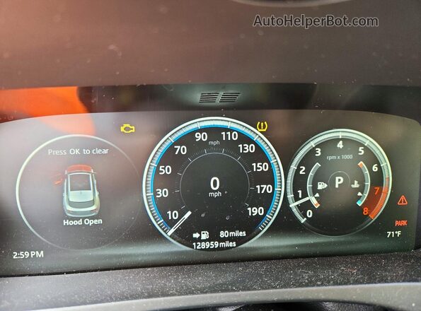 SADCK2FX7JA267207 2018 JAGUAR F-PACE Белый Вид щитка приборов