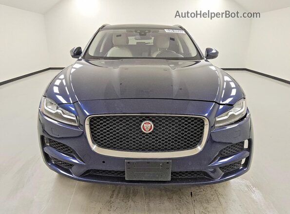 SADCK2FX7JA291250 2018 JAGUAR F-PACE Blue Vista frontal
