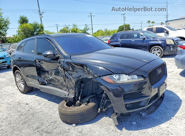 SADCK2FX7KA608073 2019 JAGUAR F-PACE Черный Передняя правая четверть