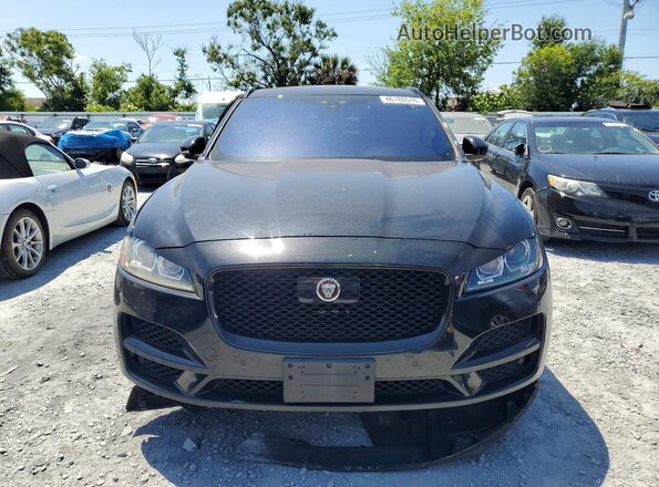 SADCK2FX7KA608073 2019 JAGUAR F-PACE Черный Вид спереди