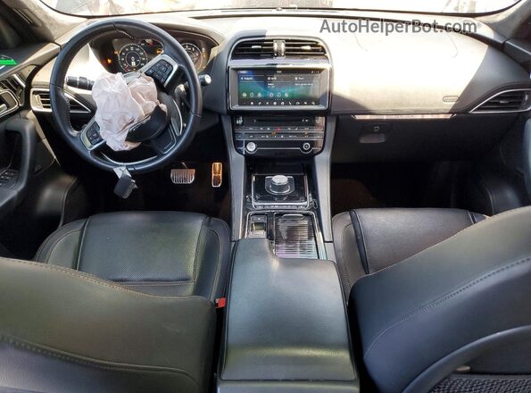 SADCK2FX7KA608073 2019 JAGUAR F-PACE Черный Вид панели приборов
