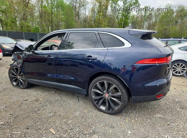 SADCK2FX8LA636594 2020 JAGUAR F-PACE Blue უკანა მარცხენა