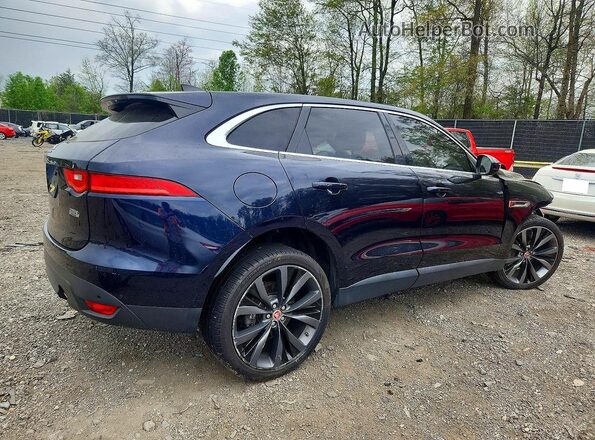 SADCK2FX8LA636594 2020 JAGUAR F-PACE Blue უკანა მარჯვენა