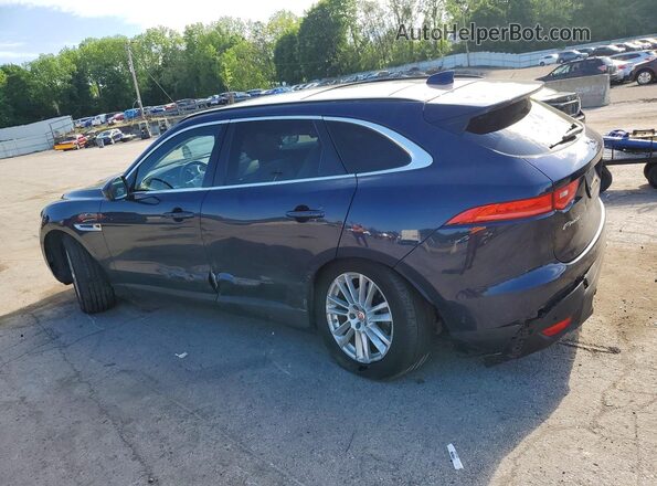 SADCK2FX9KA367357 2019 JAGUAR F-PACE Blue Հետևի ձախ