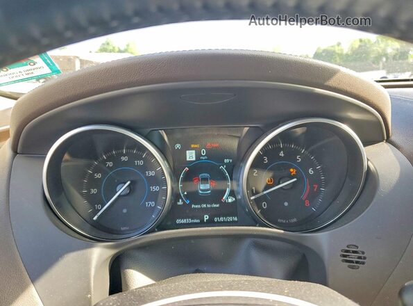 SADCK2FX9KA367357 2019 JAGUAR F-PACE Blue Սարքավորումների վահանակի տեսք