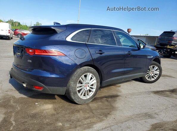 SADCK2FX9KA367357 2019 JAGUAR F-PACE Blue Հետևի աջ