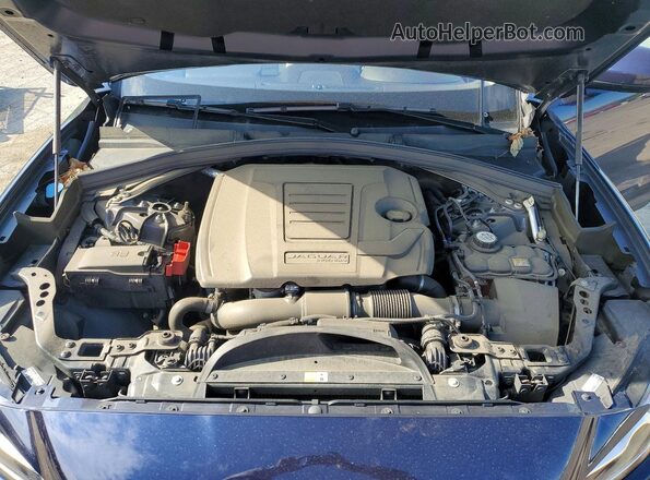 SADCK2FX9KA367357 2019 JAGUAR F-PACE Blue Շարժիչի բաժամունքի տեսք