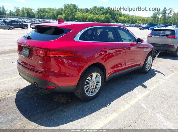 SADCK2GX2KA367621 2019 JAGUAR F-PACE Red Rear right
