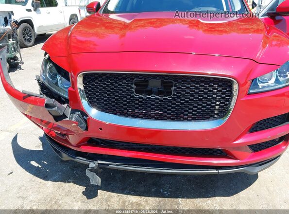 SADCK2GX2KA367621 2019 JAGUAR F-PACE Red Front view