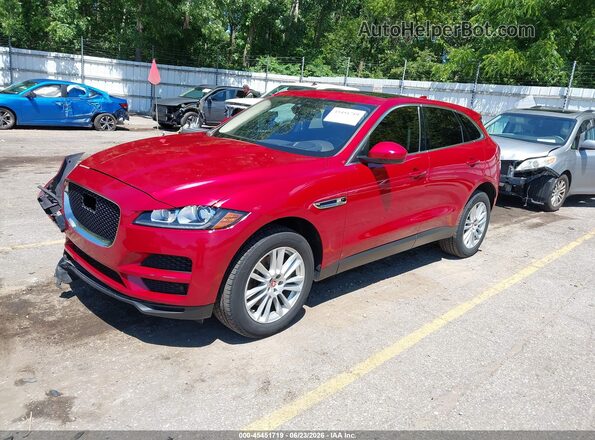 SADCK2GX2KA367621 2019 JAGUAR F-PACE Red Front left