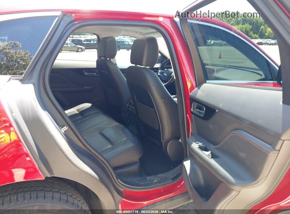 SADCK2GX2KA367621 2019 JAGUAR F-PACE Red VIN sticker view