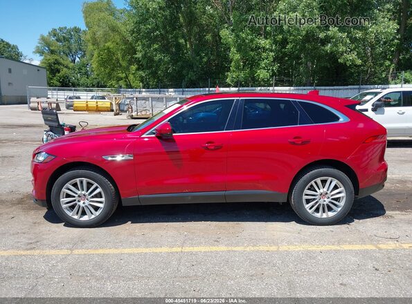SADCK2GX2KA367621 2019 JAGUAR F-PACE Red 360 interior view