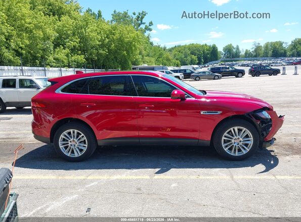 SADCK2GX2KA367621 2019 JAGUAR F-PACE Red Rear interior view