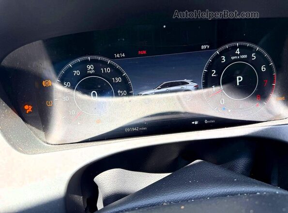 SADCK2GX2KA601028 2019 JAGUAR F-PACE White Widok deski rozdzielczej