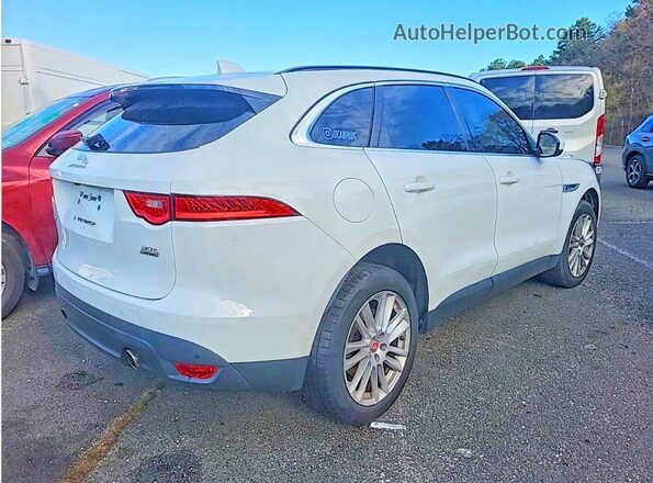 SADCK2GX2KA601028 2019 JAGUAR F-PACE White Przód prawy