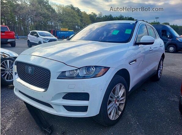 SADCK2GX2KA601028 2019 JAGUAR F-PACE White Tył lewy