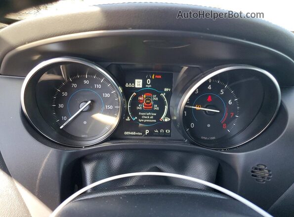 SADCK2GX4LA640883 2020 JAGUAR F-PACE Черный Вид щитка приборов