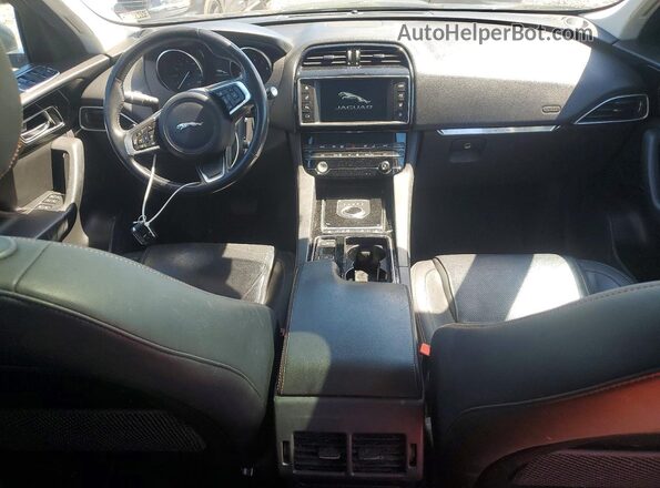 SADCK2GX6JA291495 2018 JAGUAR F-PACE Black Vista del salpicadero