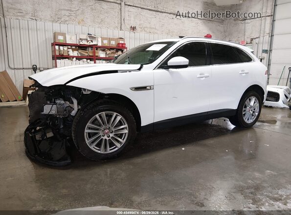 SADCK2GX6KA352345 2019 JAGUAR F-PACE White Передня ліва чверть
