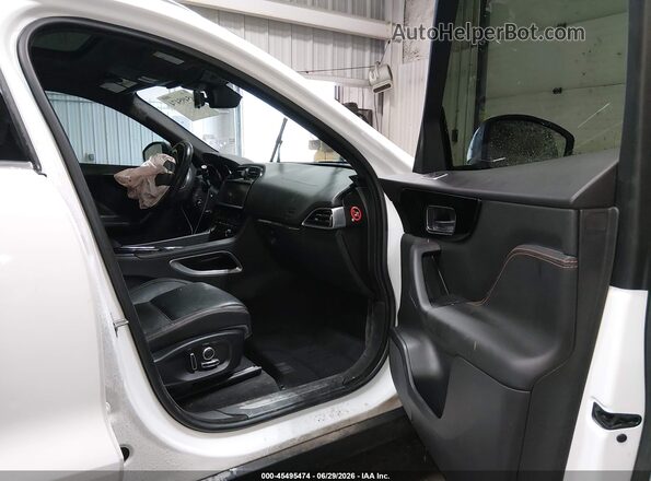 SADCK2GX6KA352345 2019 JAGUAR F-PACE White Вид салону спереду