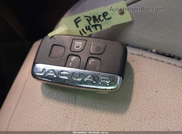 SADCK2GX8JA290431 2018 JAGUAR F-PACE Black Dashboard view