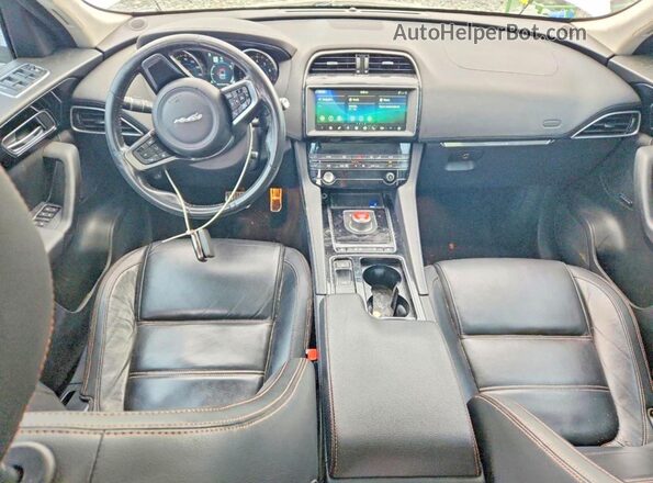 SADCK2GX8KA393219 2019 JAGUAR F-PACE White Vista del salpicadero