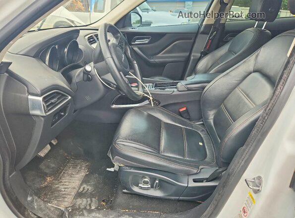 SADCK2GX8KA393219 2019 JAGUAR F-PACE White Vista interior delantera