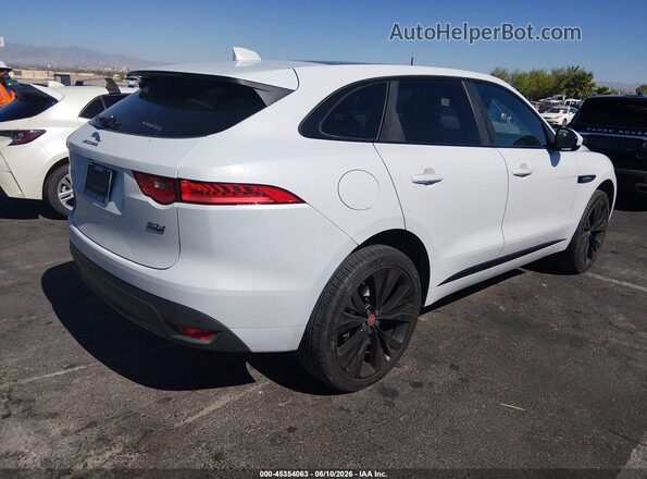 SADCL2BN0HA086624 2017 JAGUAR F-PACE White Задня права чверть