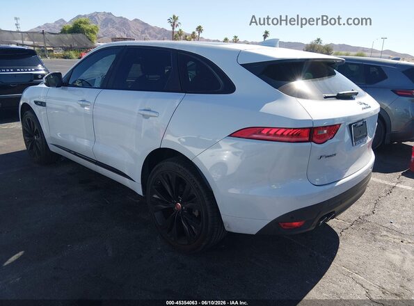 SADCL2BN0HA086624 2017 JAGUAR F-PACE White Задня ліва чверть