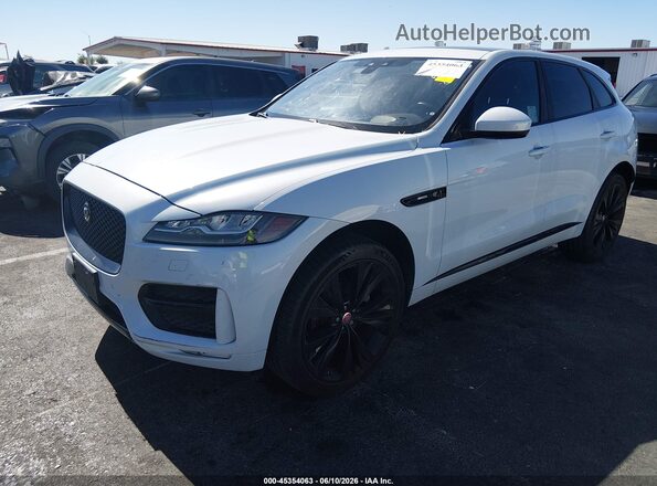 SADCL2BN0HA086624 2017 JAGUAR F-PACE White Передня ліва чверть